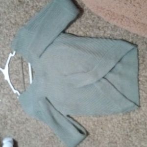 Crop sweater